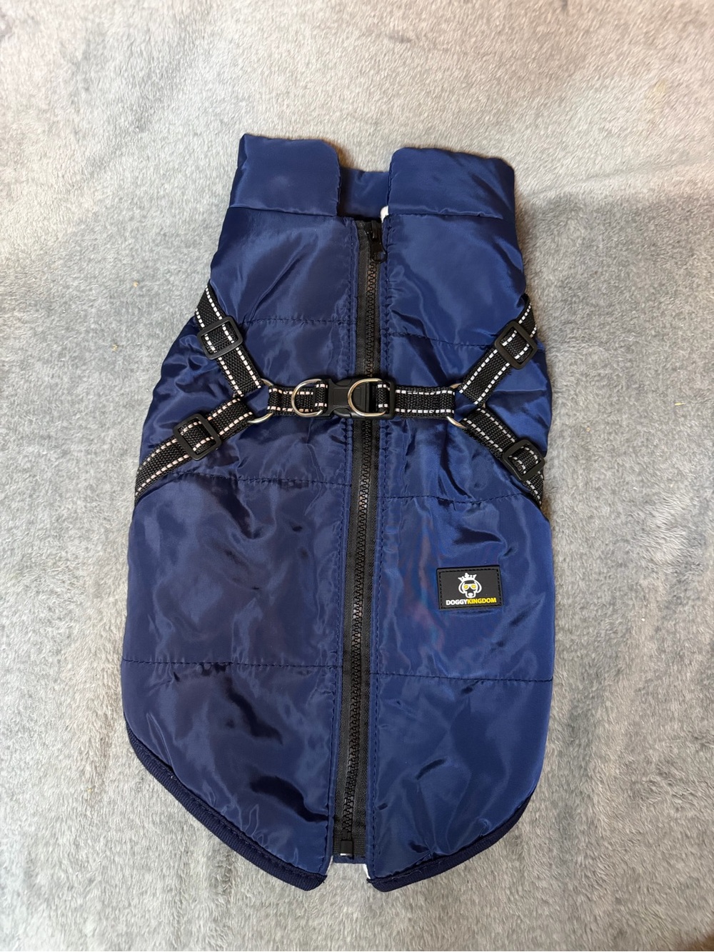 Doggy Kingdom Blue Vest / Dog Cost Multiple Sizes
